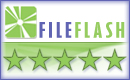5 stars award by FileFlash.com
