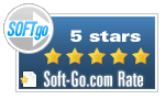 5 stars award by soft-go.com